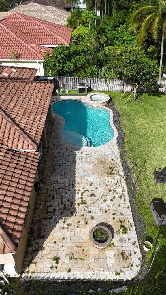 Project Pressure Washing and Sealing Brings New Life to Pool Deck image