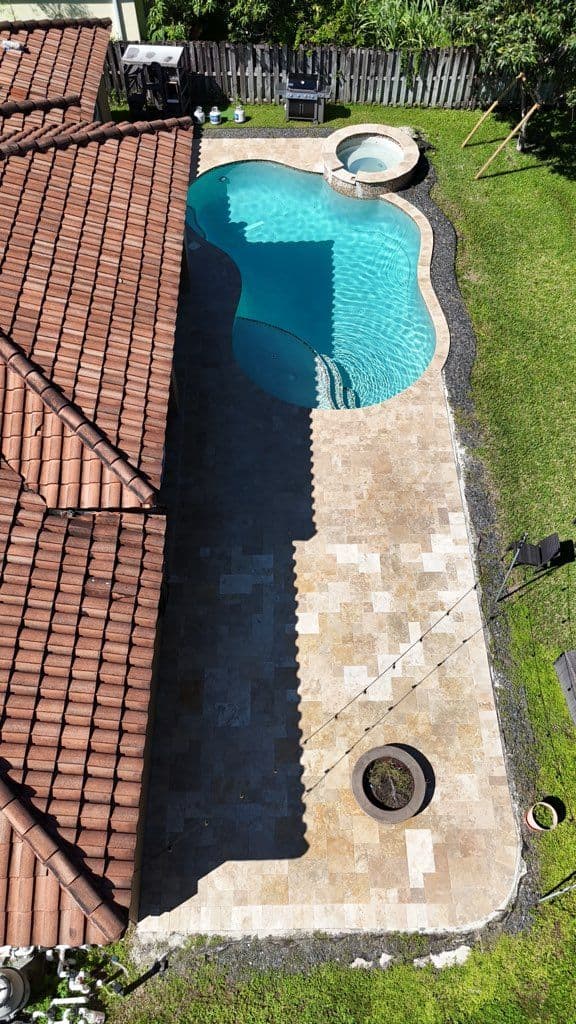 Gallery photos for Pressure Washing and Sealing Brings New Life to Pool Deck: Image #1