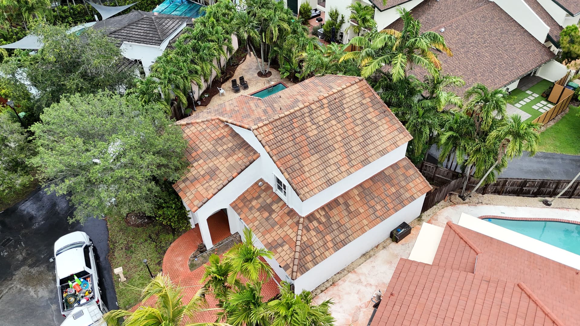 Gallery photos for Roof Soft Wash Brings Clay Tile Back to Life: Image #1